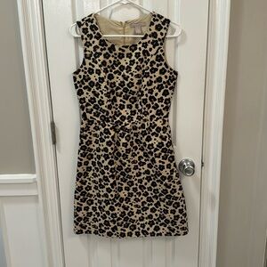 Banana Republic Leopard Dress Size 2